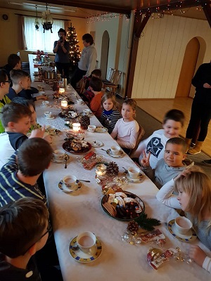 Foto: Weihnachtsfeier der Kinder- und Jugendfeuerwehr Gleisberg 2018